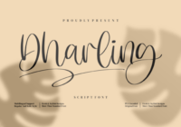 Dharling Font - Featured Image