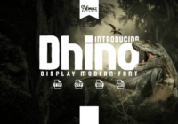 Dhino Font - Featured Image
