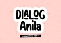Dialog Anila Font - Featured Image