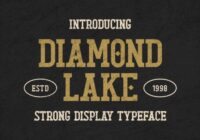 Diamond Lake Font - Featured Image