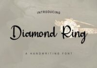 Diamond Ring Font - Featured Image
