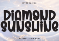 Diamond Sunshine Font - Featured Image