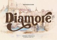Diamore Font - Featured Image