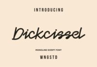 Dickcissel Font - Featured Image
