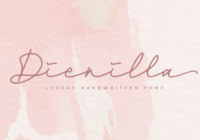 Dienilla Font - Featured Image