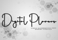 Digital Planers Font - Featured Image