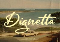 Dignetta Font - Featured Image