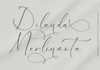 Dilanda Merlinmota Font - Featured Image