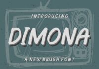 Dimona Font - Featured Image