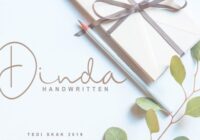 Dinda Font - Featured Image