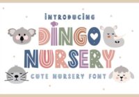 Dingo Nursery Font - Featured Image