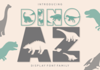 Dino Az Font - Featured Image
