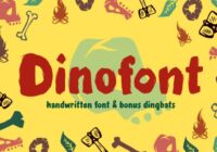Dino Font - Featured Image