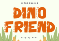 Dino Friend Font - Featured Image
