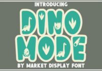Dino Mode Font - Featured Image