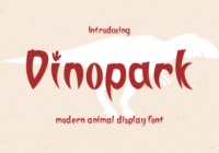 Dinopark Font - Featured Image