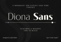 Diona Sans Font - Featured Image