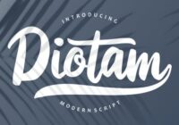 Diotam Font - Featured Image