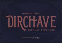Dirchave Font - Featured Image