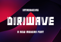 Diriwave Font - Featured Image