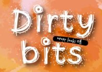Dirty Bits Font - Featured Image