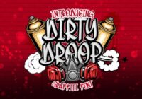 Dirty Droop Font - Featured Image