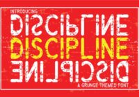 Discipline Font - Featured Image