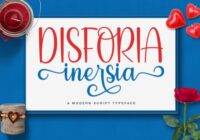 Disforia Inersia Font - Featured Image