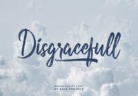 Disgracefull Font - Featured Image