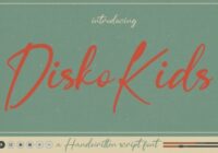 Disko Kids Font - Featured Image