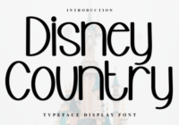 Disney Country Font - Featured Image