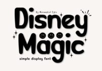 Disney Magic Font - Featured Image