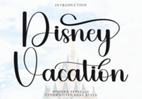 Disney Vacation Font - Featured Image