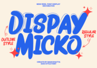 Dispay Micko Font - Featured Image