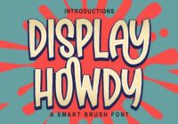 Display Howdy Font - Featured Image