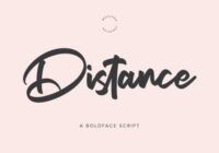 Distance Font - Featured Image