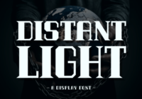 Distant Light Font - Featured Image