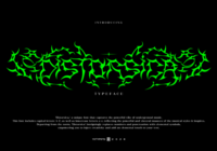 Distorsica Font - Featured Image