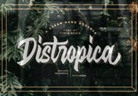 Distropica Font - Featured Image