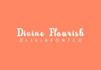 Divine Flourish Font - Featured Image