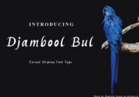 Djambool Bul Font - Featured Image