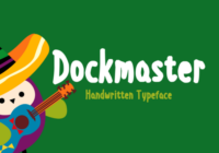 Dockmaster Font - Featured Image