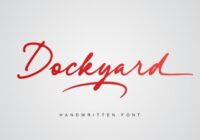 Dockyard Font - Featured Image