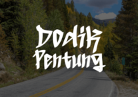 Dodik Pentung Font - Featured Image