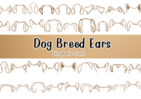 Dog Breed Ears Font - Featured Image