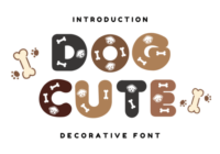 Dog Cute Font - Featured Image