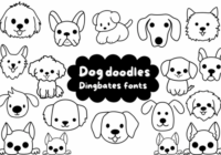Dog Doodles Font - Featured Image