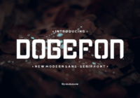 Dogefon Font - Featured Image