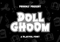 Doll Ghoom Font - Featured Image