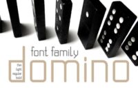Domino Family Font - Featured Image